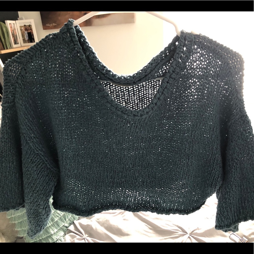 UO cropped sweater